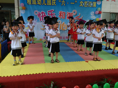 北京大風車江西萍鄉湘東程成雙語幼兒園慶六一活動